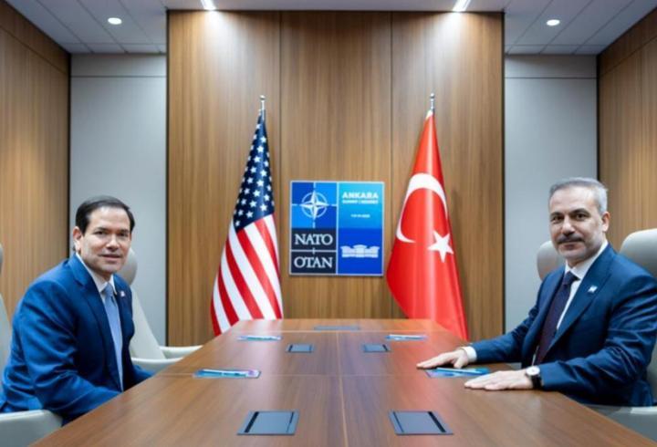 Bakan Fidan, ABD Dışişleri Bakanı Rubio ile görüştü