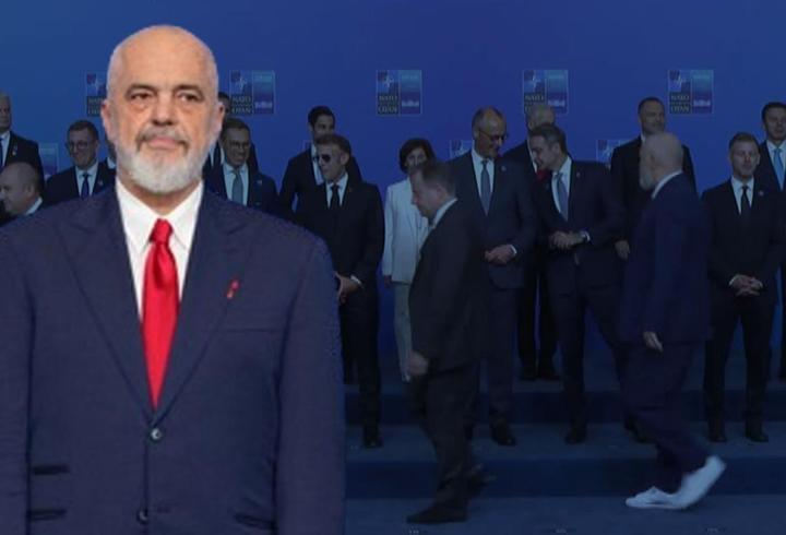 NATO aile fotoğrafı çekilirken yaşananlar: Rama salona girince dedikodu başladı! Meloni, Trump’ın yüzüne bakmadı…