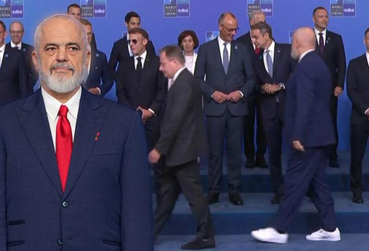 NATO aile fotoğrafı çekilirken yaşananlar: Rama salona girince dedikodu başladı! Meloni, Trump’ın yüzüne bakmadı…