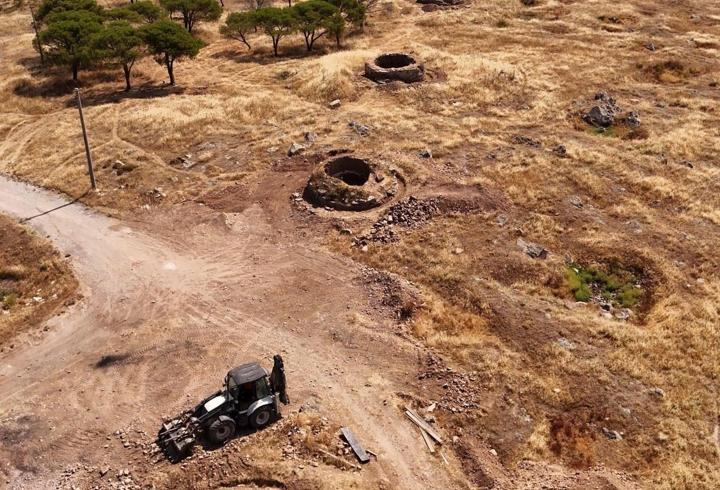 Balıkesir'de tarihi Küçükköy yel değirmenleri restore ediliyor