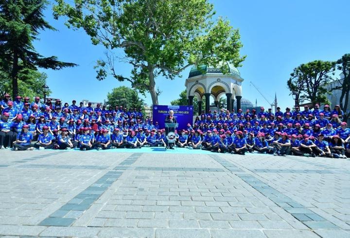 Fatih’te 330 gönüllü turizm elçisi göreve başladı