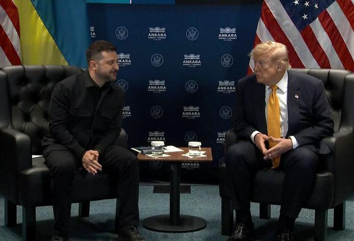SON DAKİKA! Ankara'da Trump-Zelenski görüşmesi başladı