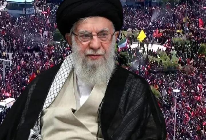 Cenaze Meşhed'e getirildi! Hamaney için son tören