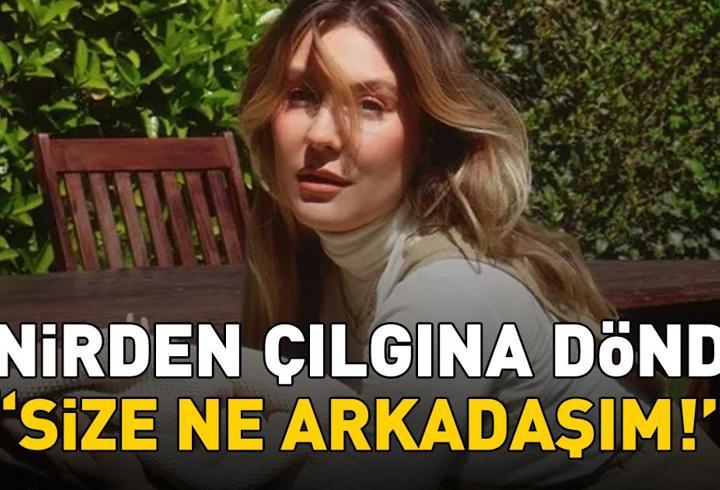 Ege Kökenli sinirden çılgına döndü: 'Tuhaf yorumlar yazıyorsunuz... Size ne arkadaşım!'