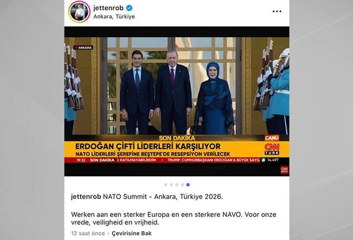 Hollandalı liderden CNN TÜRK paylaşımı