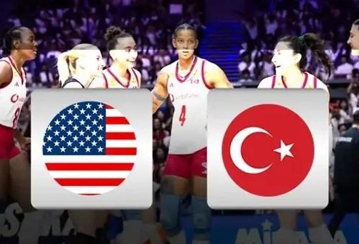 FİLENİN SULTANLARI VOLEYBOL MAÇI SONUCU: Türkiye ABD Maçı Kaç Kaç Bitti? Türkiye ABD Maç Sonucu - Özeti