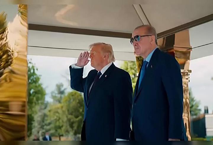 Trump Türkiye ziyaretini paylaştı