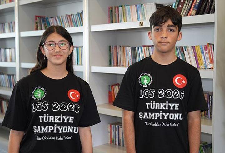 LGS'de 500 tam puan alan 3 öğrenci aynı okuldan çıktı