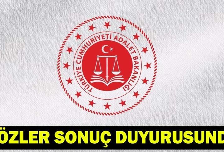 ADALET BAKANLIĞI PERSONEL ALIMI SONUÇLARI 2026 | Zabıt katibi, infaz ve koruma memuru, mübaşir ve destek personeli sonuçları açıklandı mı?