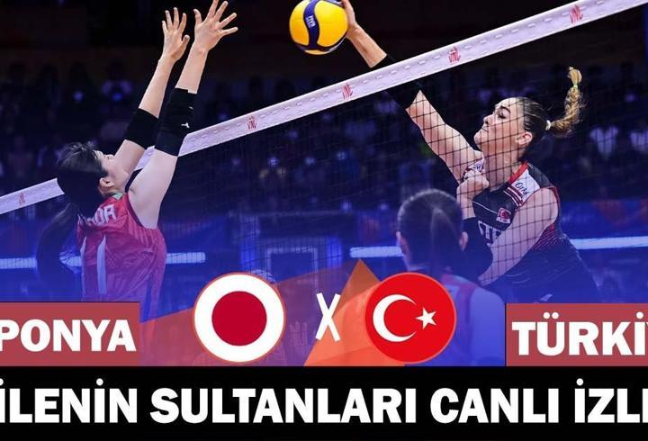 TÜRKİYE – JAPONYA VOLEYBOL MAÇI CANLI İZLE | Filenin Sultanları ABD Maçı TRT SPOR Şifresiz İzleme Ekranı