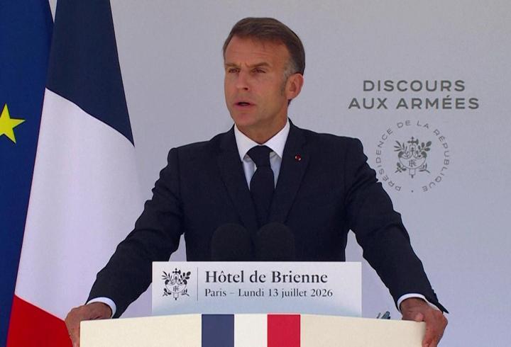 Macron'dan Avrupa'ya "ortak ordu" çağrısı