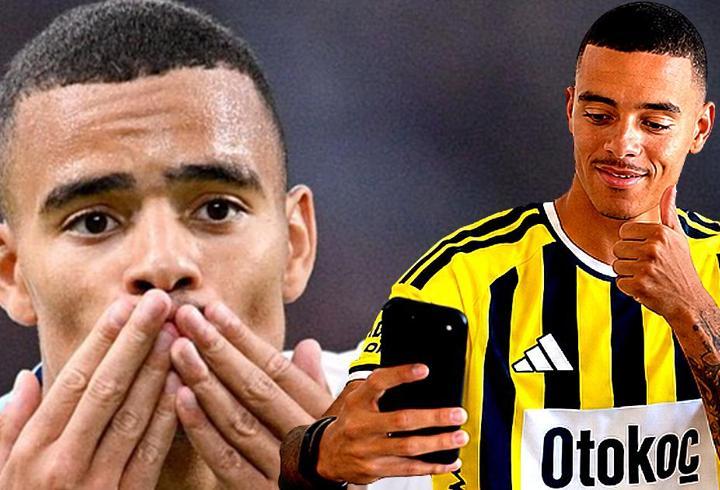 Mason Greenwood, Fenerbahçe formasını giydi