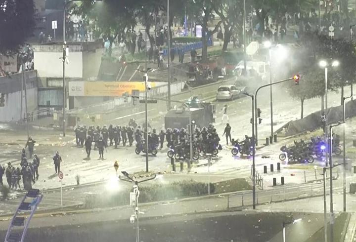 Arjantin’de final sonrası sokaklar karıştı
