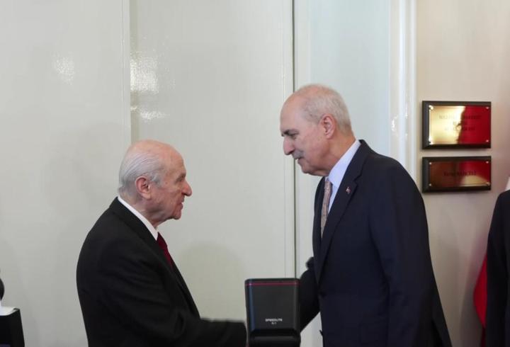TBMM Başkanı, Terörsüz Türkiye için siyasi partilerle temasta: Kurtulmuş Bahçeli'yi ziyaret ediyor