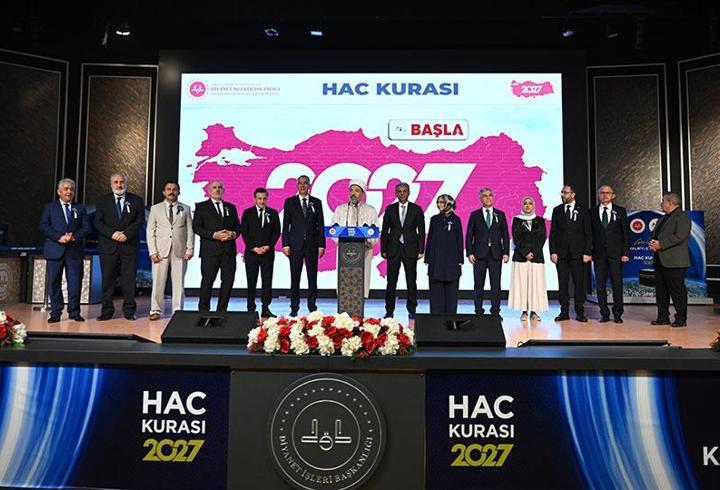 2027 hac kuraları çekildi: Sonuçlar bu ekranda