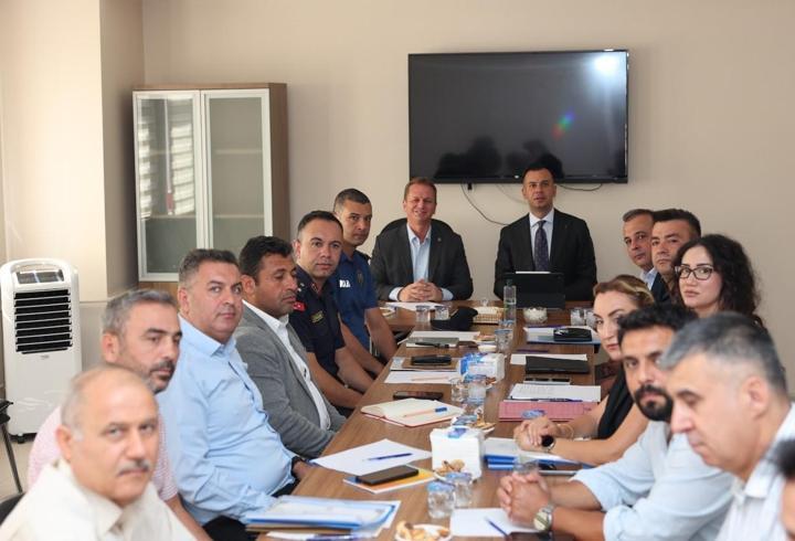 Gülnar'da "İlçe İdare Şube Başkanları Toplantısı" yapıldı