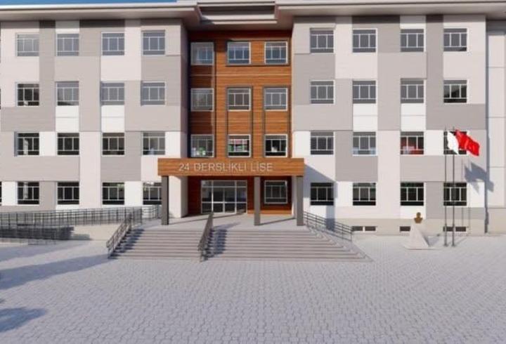 Edirne'de depreme dayanıksız okulun yerine 24 derslikli lise yapılacak