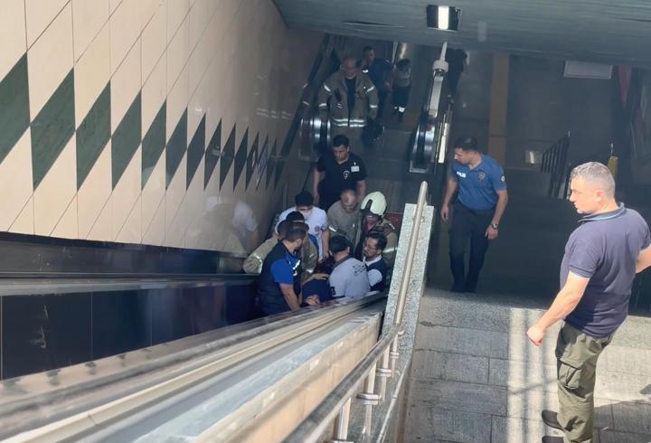Şişli’de görme engelli kişi metro raylarına düştü; itfaiye kurtardı