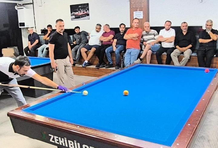 Kırıkkale’de 15 Temmuz Şehitleri 3 Bant Bilardo Turnuvası düzenlendi