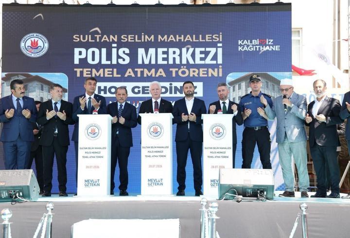 Kağıthane’de Sultan Selim Polis Merkezi'nin temeli atıldı