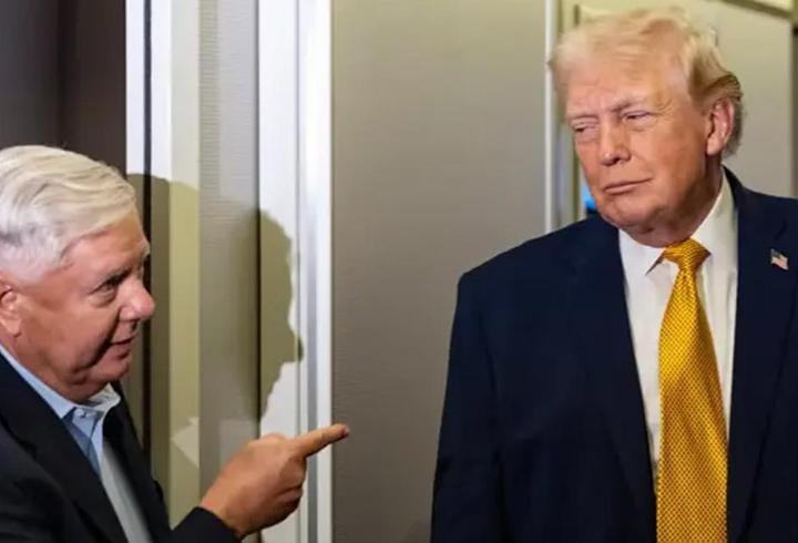 ABD Başkanı Trump, Cumhuriyetçi Senatör Lindsey Graham'ın cenaze törenine katıldı