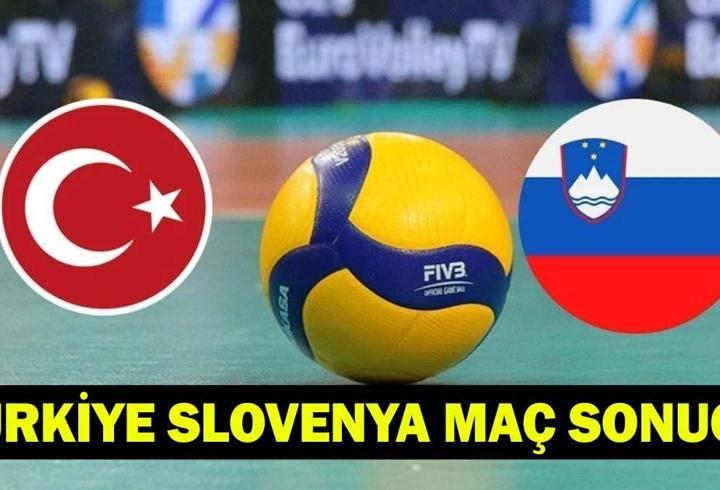 TÜRKİYE - SLOVENYA VOLEYBOL MAÇI KAÇ KAÇ BİTTİ? Filenin Efeleri VNL Milletler Ligi Çeyrek Final Maç Sonucu - Özeti