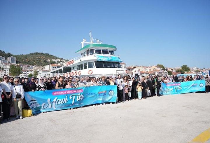 Yıldırım Belediyesi’nden kadınlara ‘Mavi Tur’ seferi