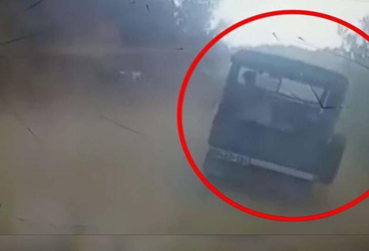 Yangın bölgesinde araç uçuruma yuvarlandı: "Allah gitti adam"