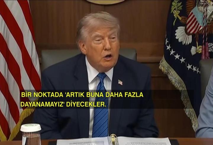 Trump'tan İran'a yeni tehdit: "Öyle sert vuracağız ki 'dayanamıyoruz' diyecekler"