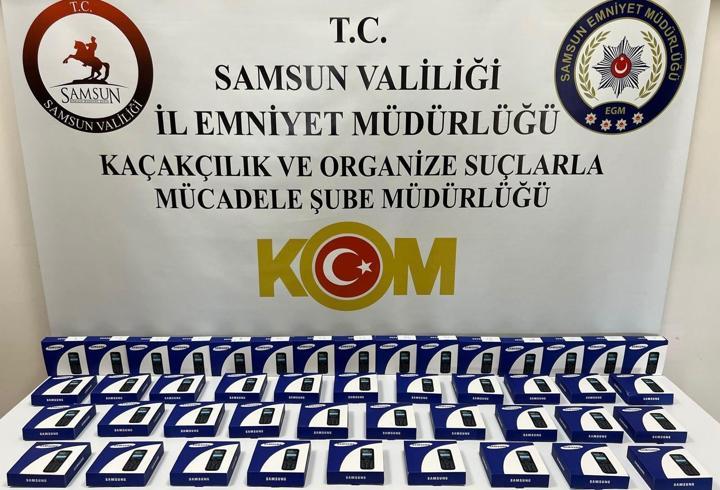 Samsun'da kaçakçılık operasyonunda 1 zanlı yakalandı