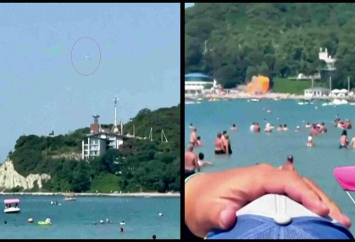Rusya’da plajda dehşet anları! Tatilcilerin üzerine İHA düştü: 3’ü çocuk 7 ölü…
