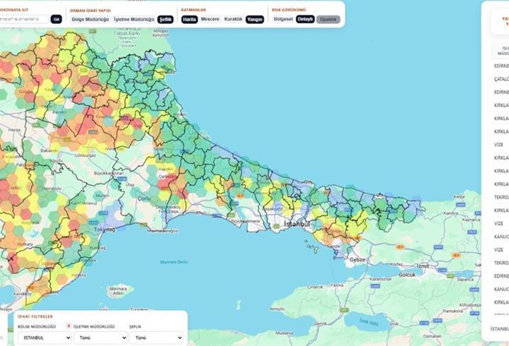 Kırklareli Valiliği'nden orman yangınları uyarısı; 11 noktada risk var