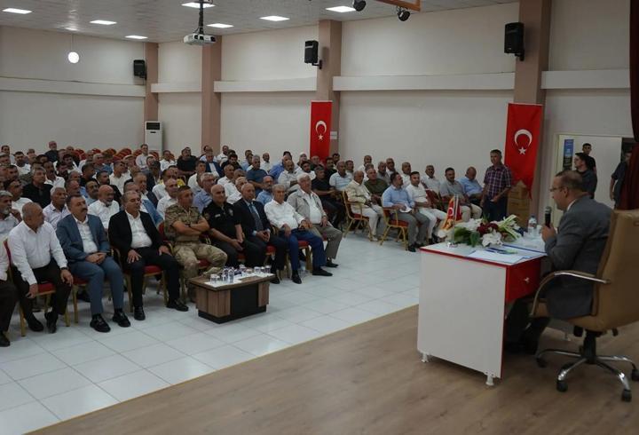 Bismil'de tefecilik, sanal bahis ve uyuşturucuyla mücadele toplantısı