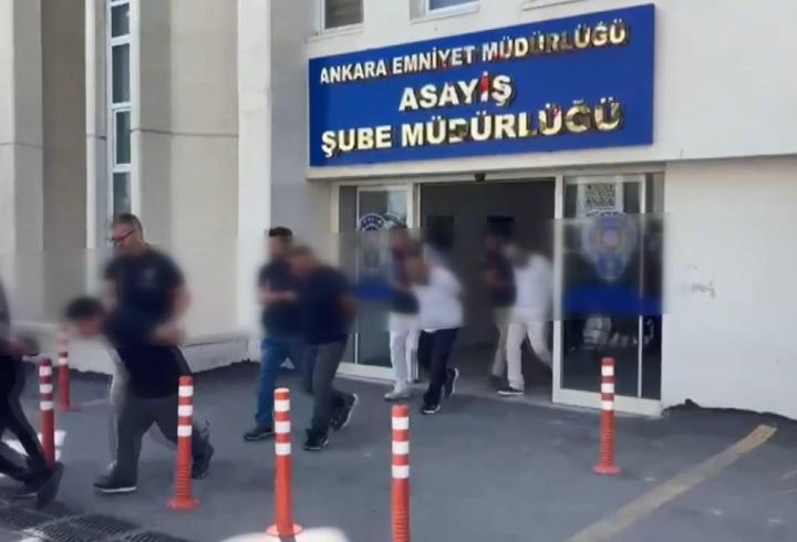 Ankara’da korsan otoparkçılara operasyon: 10 gözaltı