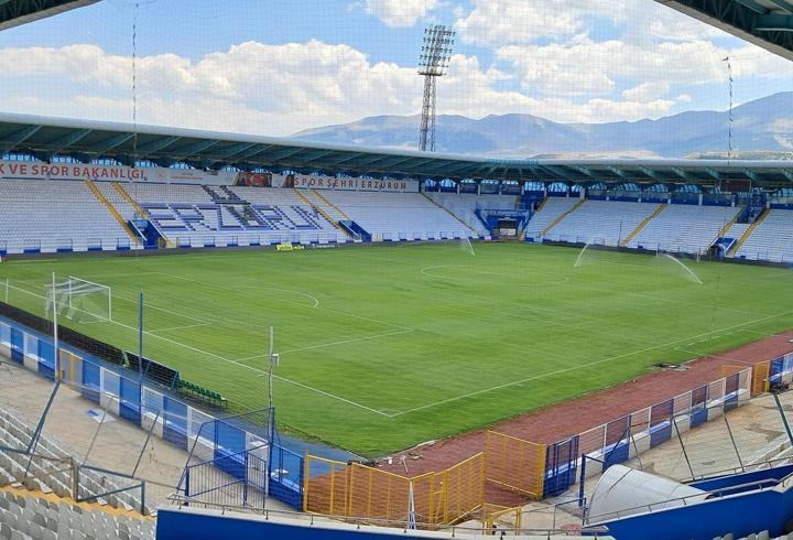 Erzurum Kazım Karabekir Stadyumu, Galatasaray maçını bekliyor! Yenileme tamamlandı...