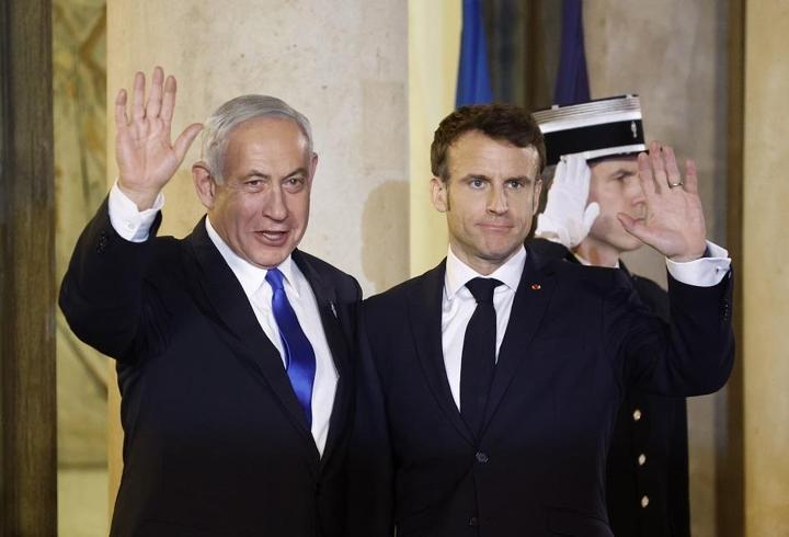 Macron'a İsrail'den sert eleştiri! ''Bizi sırtımızdan bıçakladı''