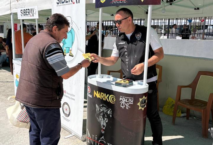 Niğde'de uyuşturucu kullanımını önlemeye yönelik bilgilendirme yapıldı