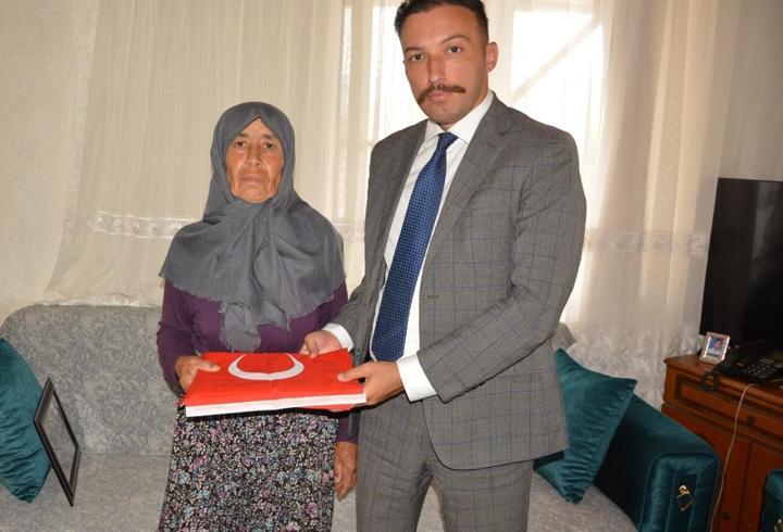 Başsavcıdan şehit annesine ziyaret