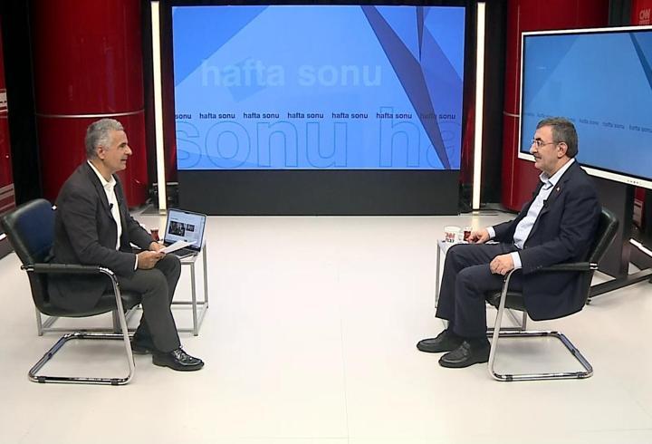 SON DAKİKA! Cumhurbaşkanı Yardımcısı Cevdet Yılmaz, CNN TÜRK'te soruları cevaplıyor
