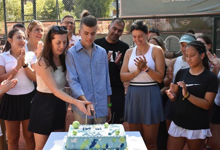 Otizmli milli tenisçi Ata’nın doğum günü tenis turnuvasıyla kutlandı