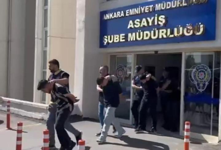 Başkentte trafikte araçlarıyla drift atan 11 kişi yakalandı