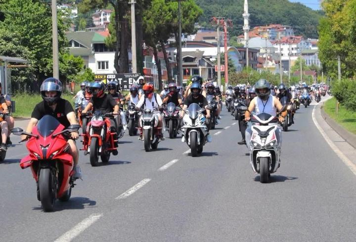 Fatsa’da 5 bin motosiklet tutkunu festivalde buluştu