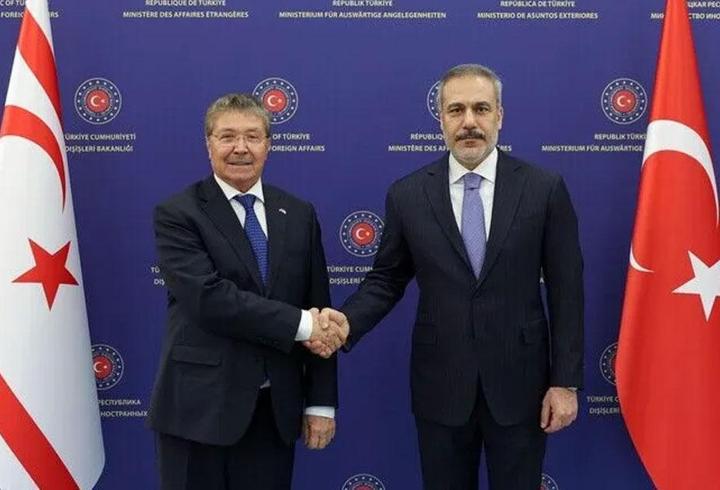 KKTC'den Dışişleri Bakanı Hakan Fidan'ın açıklamalarına teşekkür