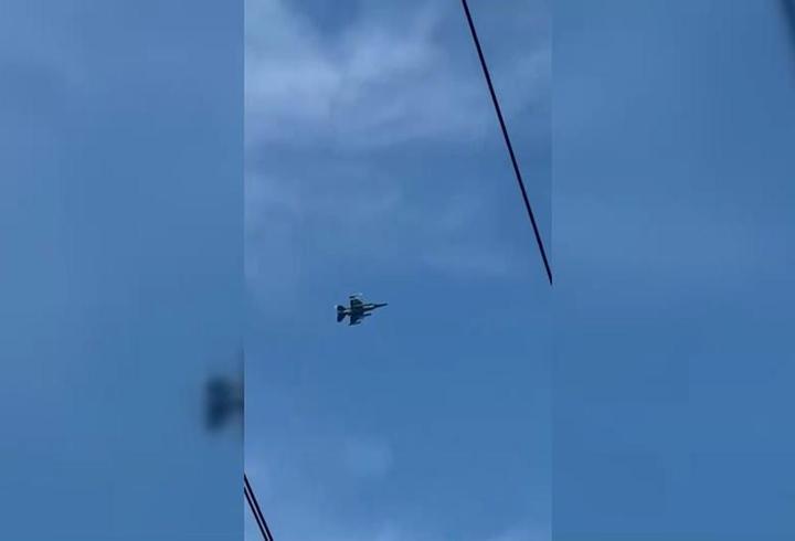 ABD’de 2 küçük uçak F-16'ları havalandırdı