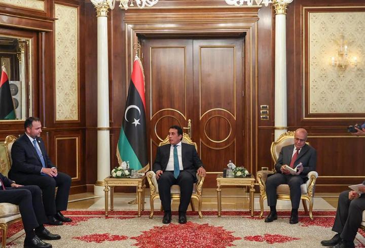 Dışişleri Bakanı Hakan Fidan, Libya Başbakanlık Konseyi Başkanı el-Menfi ile görüştü