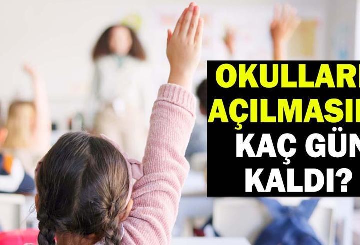 OKULLARIN AÇILMASINA KAÇ GÜN KALDI? MEB okulların açılış tarihi 2026: Yaz tatili ne zaman bitiyor?
