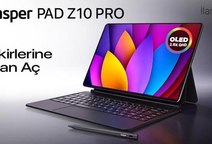 Casper PAD Z10 Pro, tablet ile laptop arasındaki sınırları yeniden tanımlıyor