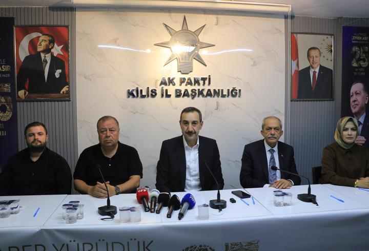 Kilis'te AK Parti'nin 25. kuruluş yıl dönümü kutlandı