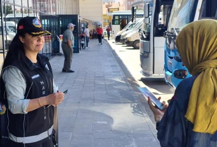 Uyuşturucuyla mücadelede 345 vatandaşa ulaşıldı