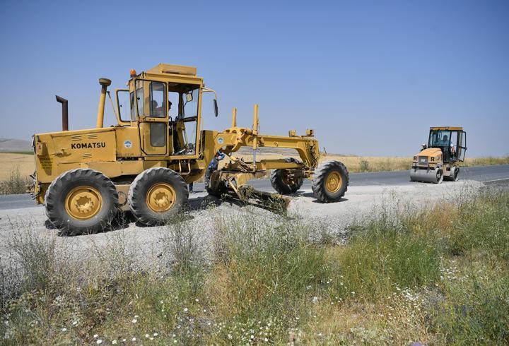 Kayseri’de kırsal yollarda 70 milyon TL’lik onarım yatırımı